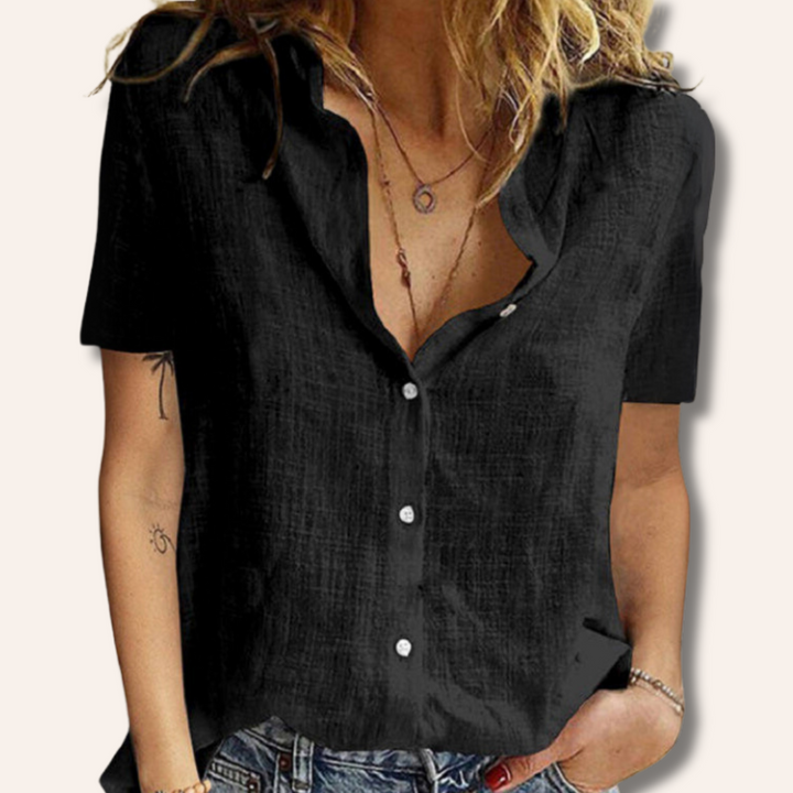 Katherine | Windy Linen Blouse