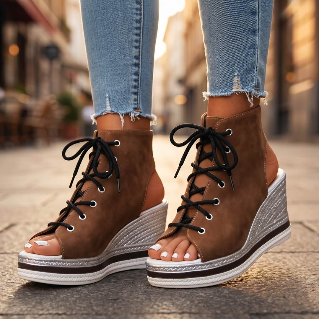 Ronnie | Wedge Sandals
