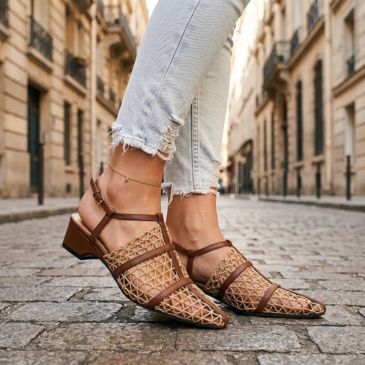 Callista | Woven Sandals