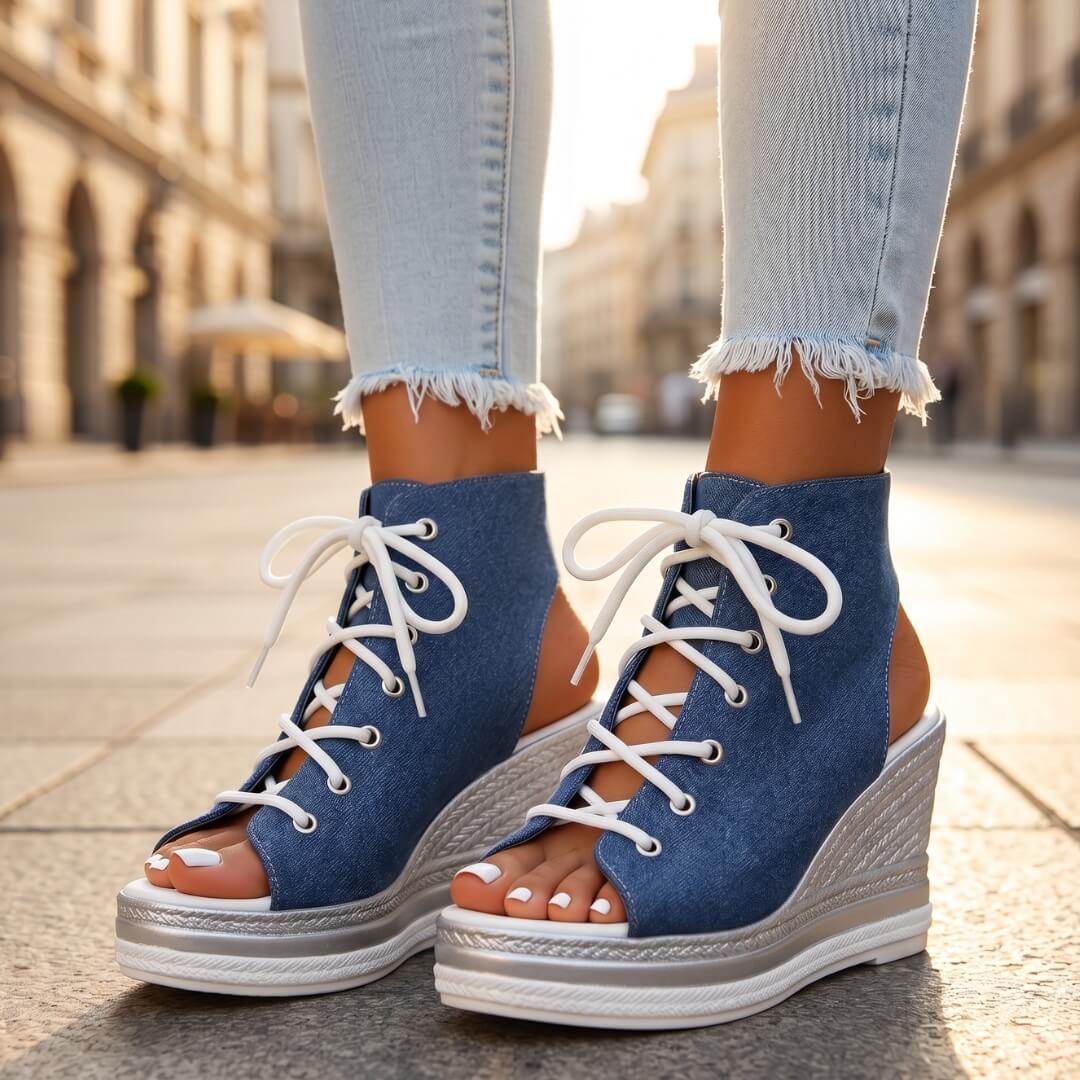 Ronnie | Wedge Sandals