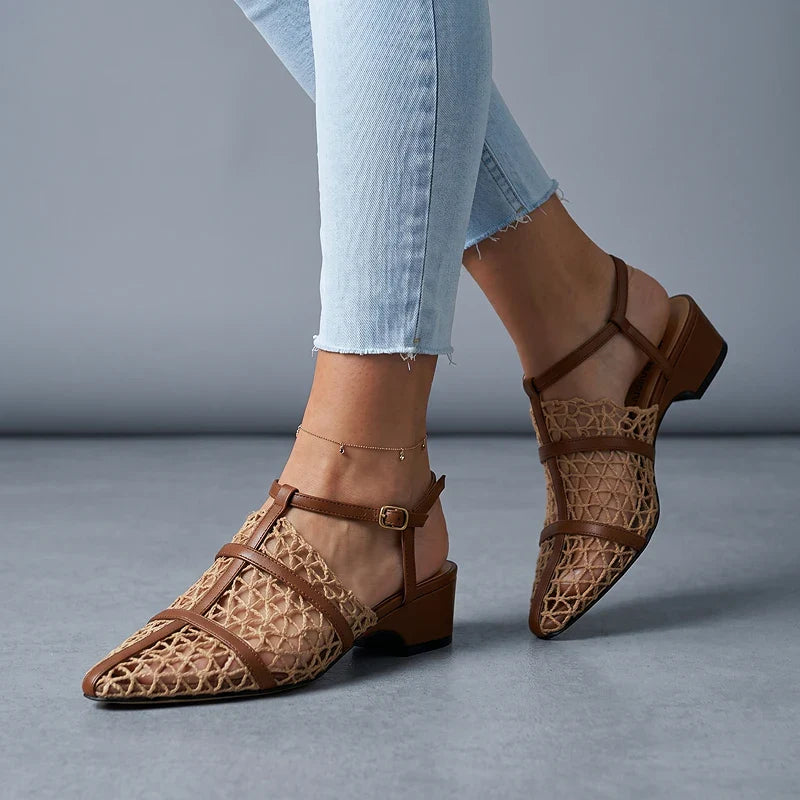Callista | Woven Sandals