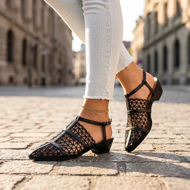 Callista | Woven Sandals