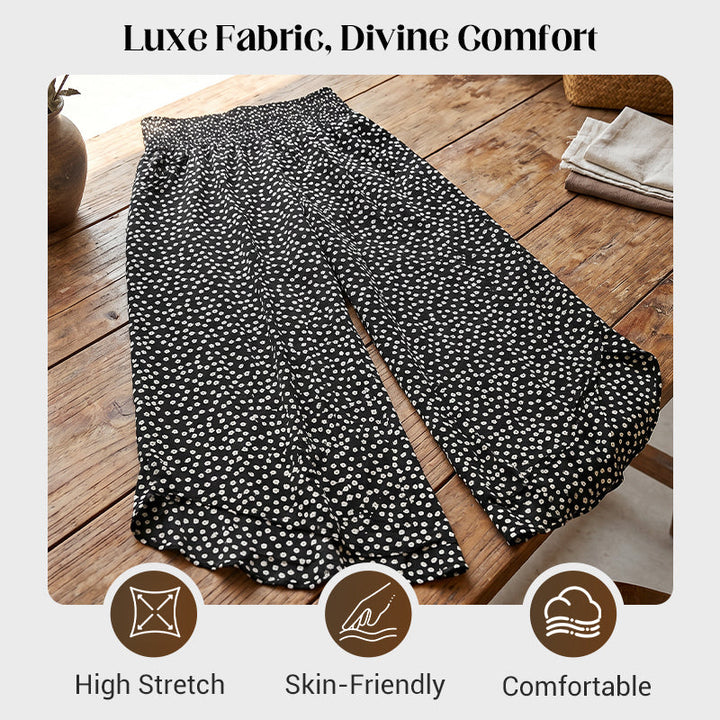 Mellisa | Polka-Dot Breezy Pants