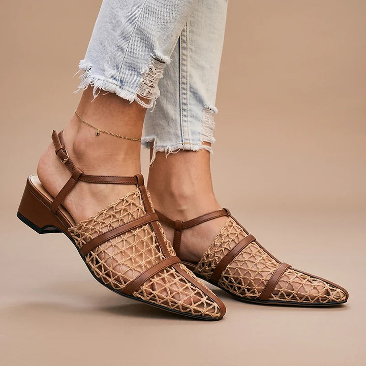 Callista | Woven Sandals