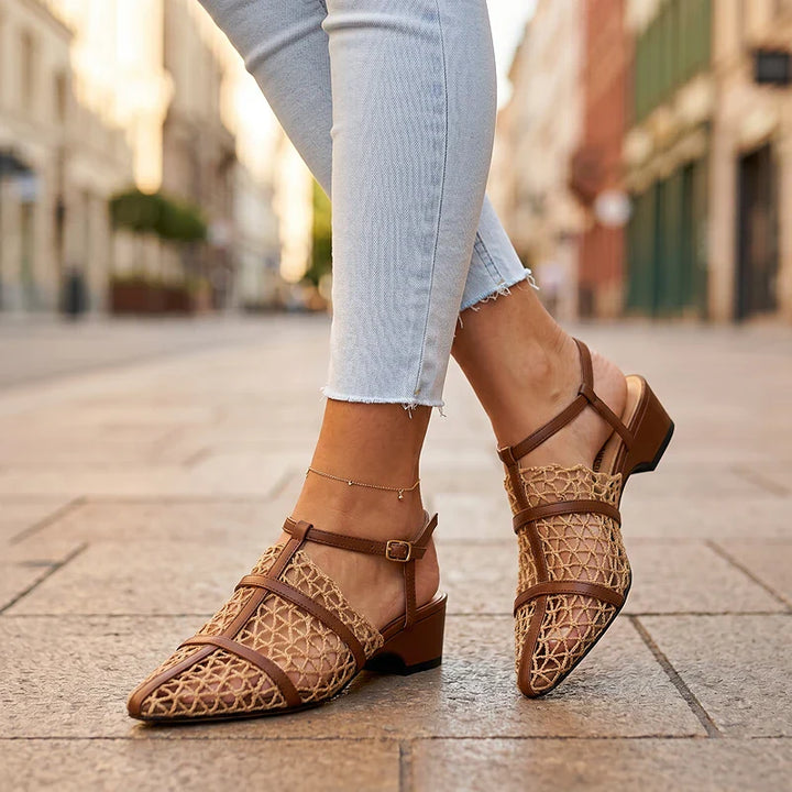 Callista | Woven Sandals