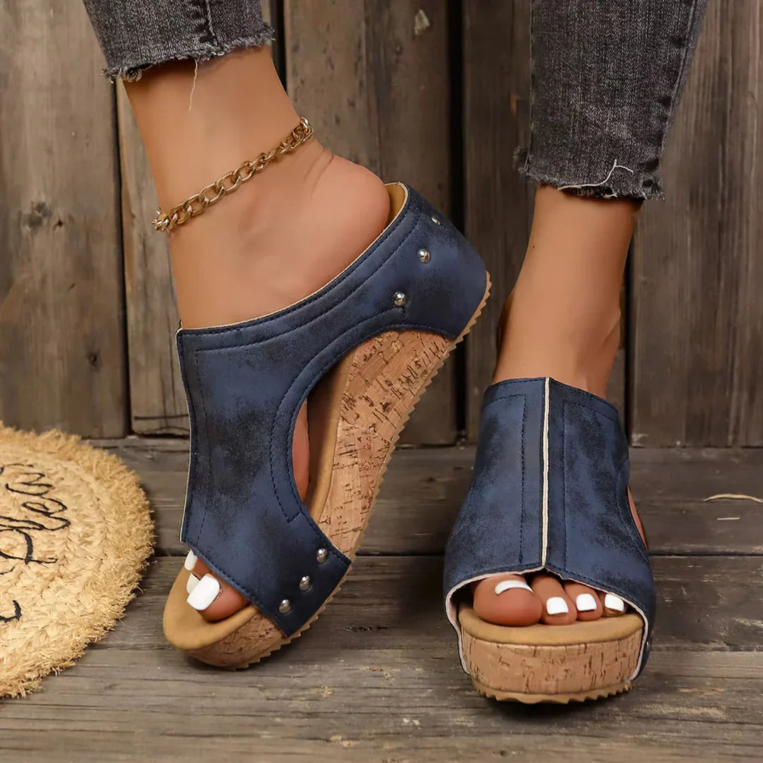 Rio | Texan Wedge Sandals