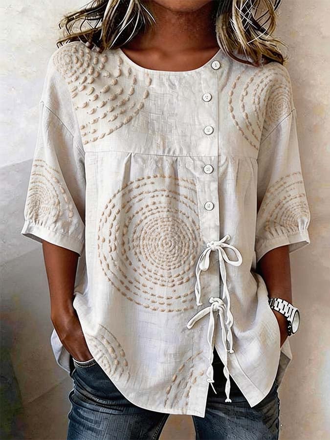 Emeline | Soft Embroided Top