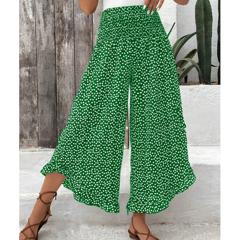 Mellisa | Polka-Dot Breezy Pants