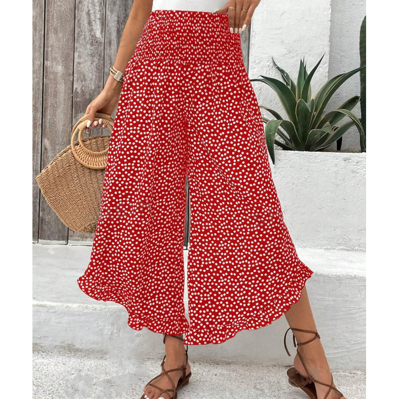 Mellisa | Polka-Dot Breezy Pants